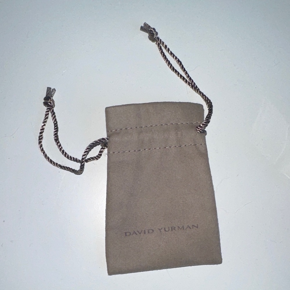 David Yurman Brown Drawstring Pouch - Picture 1 of 1